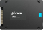 Micron SSD||SSD series 7450 PRO|960GB|PCIe Gen4|NVMe|NAND flash technology TLC|Write speed 1400 MBytes/sec|Read speed 6800 MBytes/sec|Form Factor U.3|TBW 28000 TB|MTFDKCB960TFR-1BC1ZABYYR