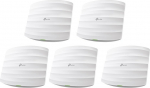 Tp-Link Access Point TP-Link EAP245(5-PACK) punkt dostępowy WLAN 1750 Mbit/s Biały Obsługa PoE