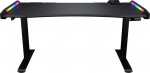 Cougar Biurko Cougar E-MARS Czarne 150 cmx75 cm