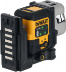 Dewalt Cordless Multi-Line Laser 3x180&deg; DCLE14301GB, 18 Volt, Cross Line Laser Black/Yellow, with Green Laser Lines, Integrated Powerstack Li-Ion Battery