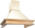 Akpo WK-4 Rustica 60 Cooker hood Wall-mounted Beige, Wood