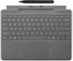 Microsoft Microsoft Surface Pro Keyboard with Slim Pen for Business QWERTY Angielski Microsoft Cover port Platyna
