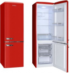 Amica KGCR 387100 R fridge-freezer Freestanding 244 L Red