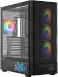 Modecom PC case Volcano AQ400 ARGB MIDI BLACK