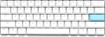 Ducky Klawiatura Ducky Ducky One 2 Pro Mini White Edition Gaming Tastatur, RGB LED - Gateron Yellow
