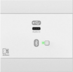 Audac AUDAC NWP400/W Sieciowy panel wejściowy audio - USB Type-C Wersja biała