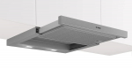 Bosch Serie 2 DFM064W55 cooker hood Semi built-in (pull out) Metallic, Silver 394 m&sup3;/h