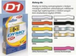 Dymo taśma S0718040 (black on white) typ D1