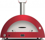 Alfa Forni Moderno 5 Pizze Hybrid Antik Rot