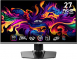 MSI Monitor||MPG 271QRX QD-OLED|26.5"|Gaming|Panel QD-OLED|2560x1440|16:9|360Hz|Matte|0.03 ms|Swivel|Pivot|Height adjustable|Tilt|Colour Black|MPG271QRXQD-OLED
