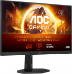 AOC G4 Q27G4XF PC lamekuvar 68,6 cm (27") 2560 x 1440 pikslit Quad HD LED Must, Hall