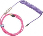 Ducky Kabel USB Ducky USB-A - USB-C 1.8 m Fioletowo-r&oacute;żowy (DKCC-JKCNC1)