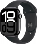 Apple Smartwatch Apple Watch 10 GPS 46mm  Jet Black Alu M/L Czarny (MWWQ3)