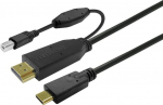 Vivolink Kabel USB VivoLink USB-C - HDMI 5 m Czarny (PROUSBCHDMIUSBB5)