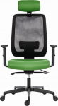 Powerton Krzesło biurowe Powerton Powerton Ergonomiczny fotel biurowy Lucie, Zielony