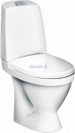 Gustavsberg Pastatomas klozetas Gustavsberg Nautic (C+) su soft dangčiu GB1115102R1331
