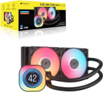 Corsair iCUE LINK TITAN 240 RX LCD Processor Air cooler 12 cm Black 1 pc(s)