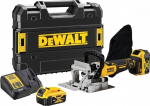 Dewalt Frezarka Dewalt 18v xr frezarka do wpust&oacute;w lamello 2 x 5ah