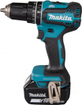 Makita Accum. screwdriver-drill 18V 2x3.0Ah, 50/27Nm, Makita + B-49373