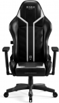 Diablo Chairs Fotel Diablo Chairs X-Ray 2.0 Small Size czarny i biały