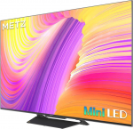 Metz Telewizor Metz 65'', UHD, Google TV, Black, miniLED 120Hz, DV IQ, 550/1000nits, DA, AV1, 2x15W, Energy F, BT5.1 WiFi5G, 3 HDMI 2.1, 2xUSB, 24 months