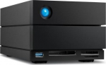 Lacie Dysk zewnętrzny HDD LaCie 2big Dock 16TB Czarny (STLG16000400)