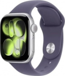Apple Watch Series 11 (2025) GPS 42mm Silver Alu Case, Purple Fog Sport Band S/M EU MEU64
