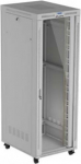Lanberg 47U 800x1000 gray floor-standing rack cabinet with glass doors and LCD (flat pack) V2