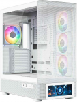 Modecom PC case Volcano AQ500 ARGB MIDI WHITE