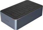 Orico Stacja dokująca 6656C3-C z klonowaniem offline na 5 dysk&oacute;w 2.5'' / 3.5'' SATA HDD / SSD - szara ORICO