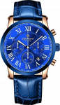 Giewont Zegarek Giewont Zegarek Męski Giewont Chronograph Sapphire Miedziano Niebieski GW6260-A5