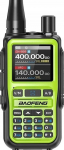 Baofeng UV-5R EU MINI USB-C Bluetooth VHF UHF Aviation Band Green Walkie-Talkie