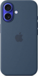 Apple iPhone&nbsp;16 Silicone Case with MagSafe denim