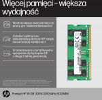 HP Pamięć do laptopa HP Pamięć 16GB DDR4 3200 8C4X9AA