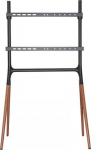 Logilink TV stand 49-70 inches with walnut wooden legs