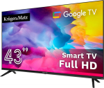 Kruger&Matz Telewizor Kruger&amp,Matz 43&quot, FHD Google TV, DVB-T2/S2/T/C H.265 HEVC