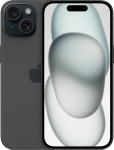 Apple Smartfon Apple iPhone 15 128GB Black (MTP03)