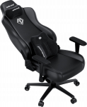 Anda Seat Fotel Anda Seat Fotel gamingowy sk&oacute;rzany Novis Plus XL czarny obrotowy