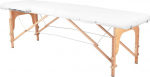 Activeshop St&oacute;ł składany do masażu drewniany Balance 2 segmentowy white
