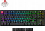 Keychron K8 QMK Wireless Mechanical Keyboard (Version 2) RGB Backlight Aluminum Frame / Keychron Super Switch (Hot-Swappable） / Red