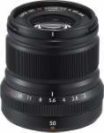 Fujifilm Fujinon XF 50mm f/2 R WR objektiiv, must