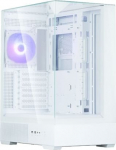 Zalman PC case P40 Prism Mid-Tower Tempered Glass white