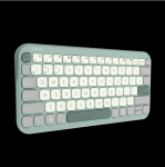 Asus Klawiatura Asus KW100 Klaviatūra/GN/UI/80