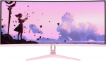 Arozzi | Nova | 34 " | VA | UWQHD | 21:9 | 165 Hz | 1 ms | 3440 x 1440 pixels | 350 cd/m&sup2; | HDMI ports quantity 2 | Pink