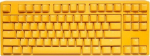 Ducky Klawiatura Ducky Ducky One 3 Yellow TKL Gaming Keyboard, RGB LED - MX-Silent-Red (US)