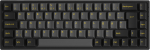 Akko Klawiatura Akko AKKO 3068B Plus Black&Gold Bezprzewodowa klawiatura gamingowa mechaniczna RGB - V3 Cream Yellow ISO (DE) czarny
