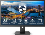 Philips B Line 325B1L/00 PC lamekuvar 80 cm (31.5") 2560 x 1440 pikslit 2K Ultra HD LCD Must