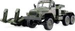 Amewi Ural B36 Milit&auml;r LKW 6WD mit Tieflader 1:16 RTR gr&uuml;n