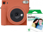 Fujifilm Instax Square SQ1, terracotta orange + film