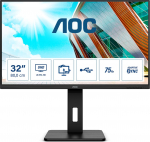 AOC P2 U32P2 PC lamekuvar 80 cm (31.5") 3840 x 2160 pikslit 4K Ultra HD LED Must